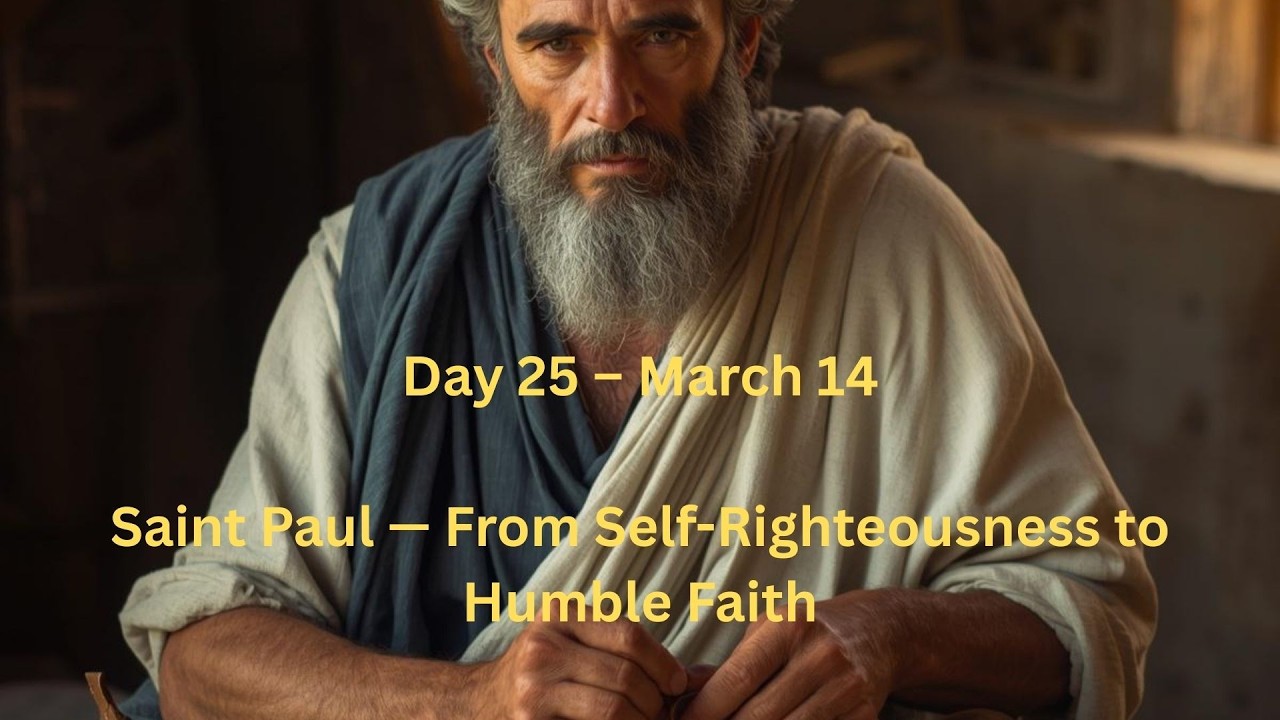 Day 25 Lenten Reflection | Humility Before God | Pharisee and Tax Collector | Luke 18:9–14