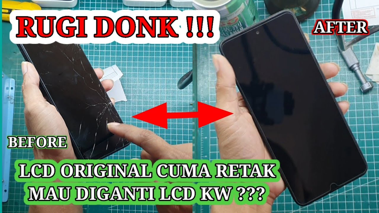 USER SMART HARUS PAHAM INI 🔥🔥🔥 SERVICE REDMI 12 LAYAR RETAK PARAH KITA MULUSKAN KEMBALI ❗️❗️❗️