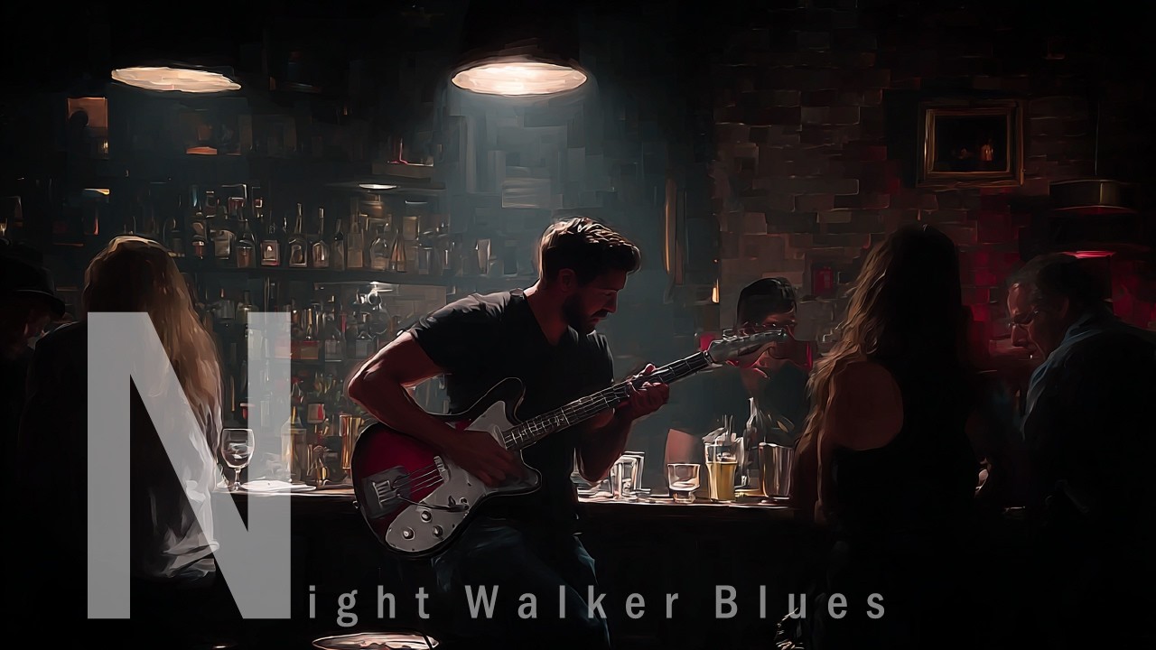 Lonely Man 🚶 Sad Slow Blues for Crying (1 Hour Loop)