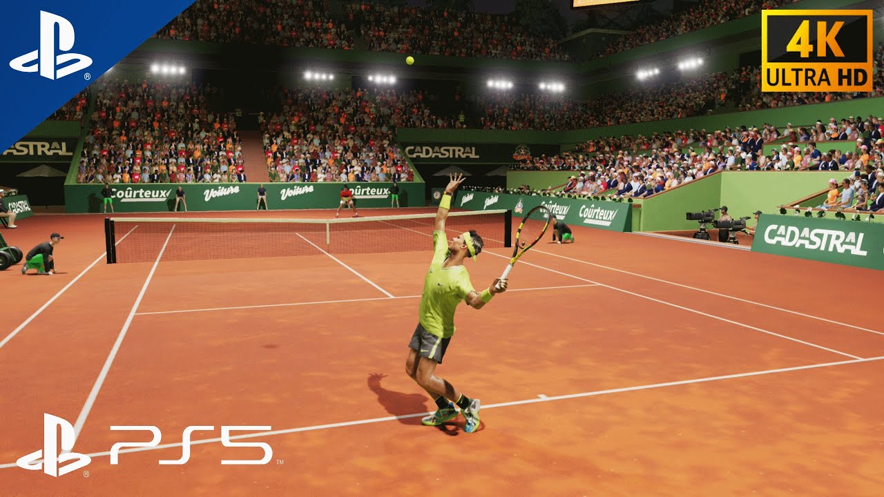 AO Tennis 2 (DJOKOVIC vs. NADAL) - PS5™ [4K 60FPS] Gameplay