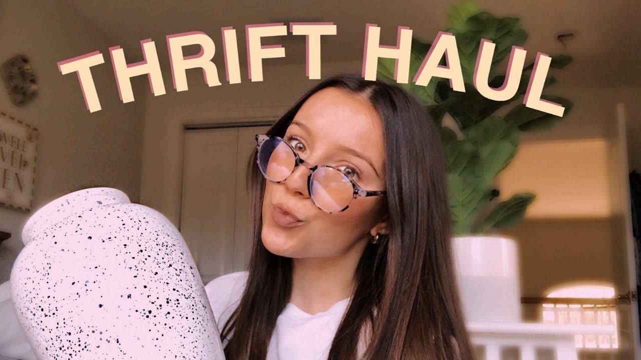WEST ELM AT MY THRIFT STORE?! | Thrift Flip and Haul | Aesthetic Modern Farmhouse Home Decor