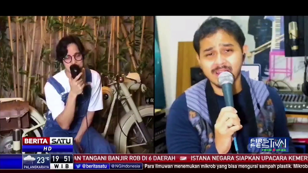 Yovie and Nuno - Manusia Biasa (Live at First Media Festival From Home) 7 Juni 2020