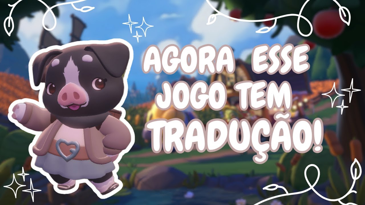 UM DOS MEUS JOGOS FAVORITOS AGORA ESTÁ EM PORTUGUÊS! | COZY CARAVAN