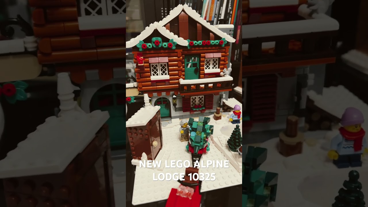 NEW LEGO ALPINE LODGE 10325 (2023)