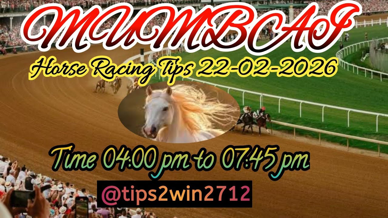 MUMBAI RACE TIPS 22-02-2026 | TIPS WITH ANALYSIS | FREE HORSE RACE TIPS | #mumbairacetips
