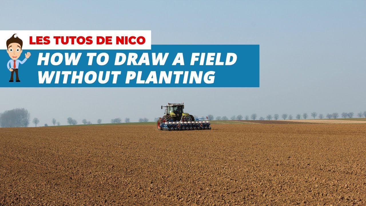 How to draw a field without planting