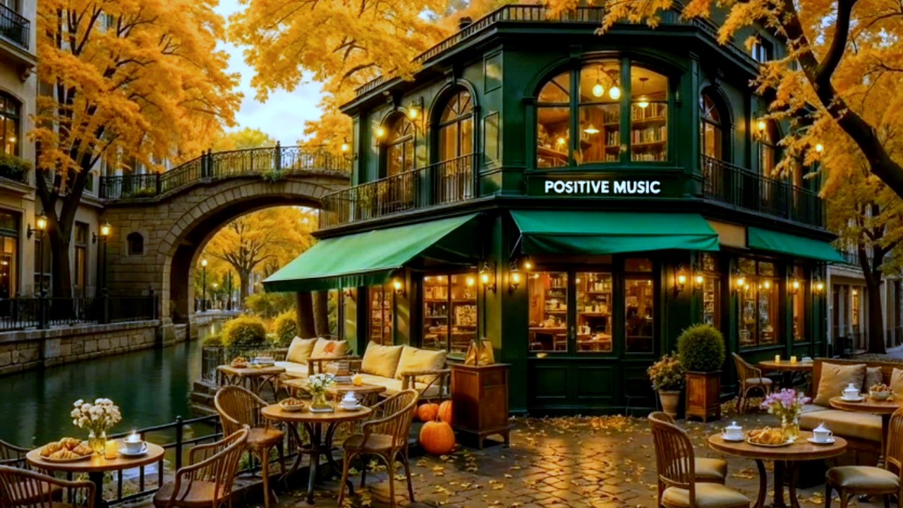 Cozy Autumn Jazz ☕🍁 Relaxing Café Music for Peaceful Moments