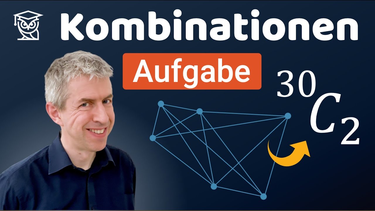 Kombinationen ohne Wiederholung - Aufgabe einfach erklärt