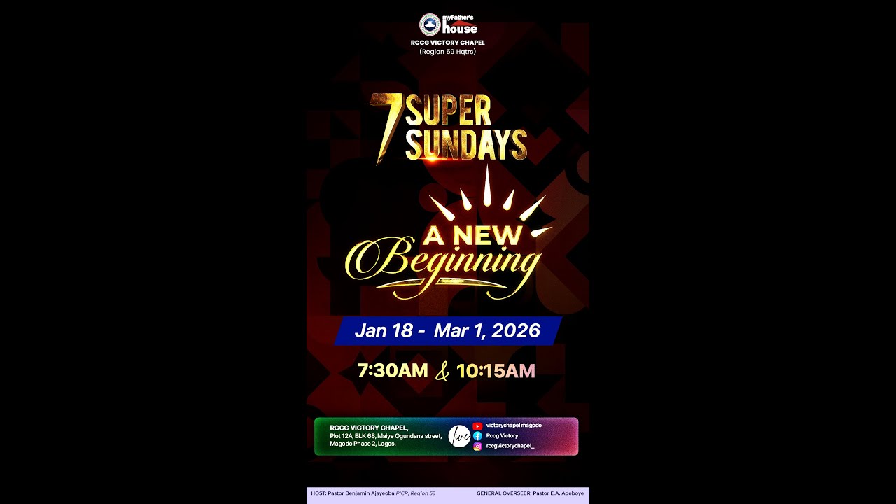 SECOND SERVICE: 01-02-2026