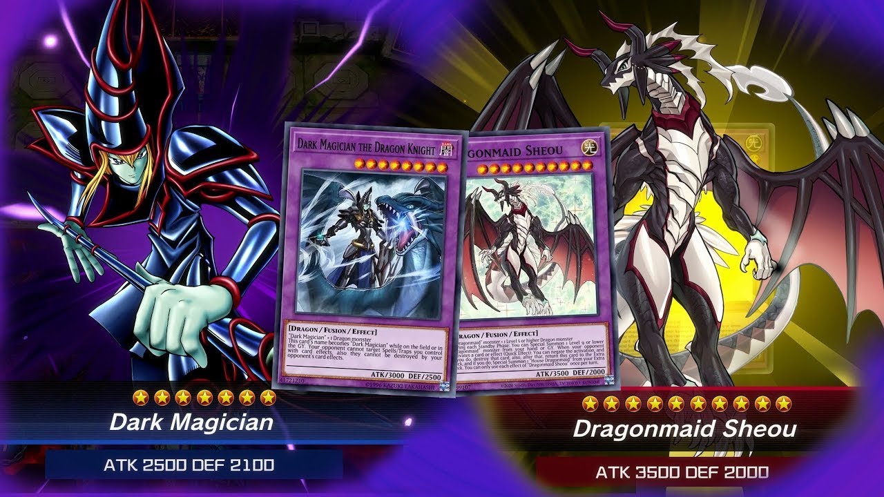 Dark Magician vs Dragonmaid! With the new DM support! Yu-Gi-Oh Master Duel!