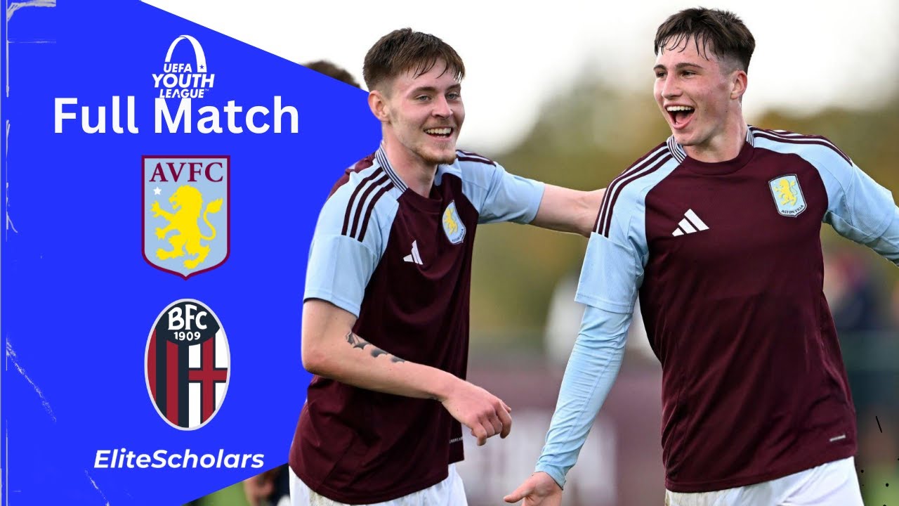 Full Match Aston Villa U19 vs Bologna U19 | UEFA Youth League | 22/10/24