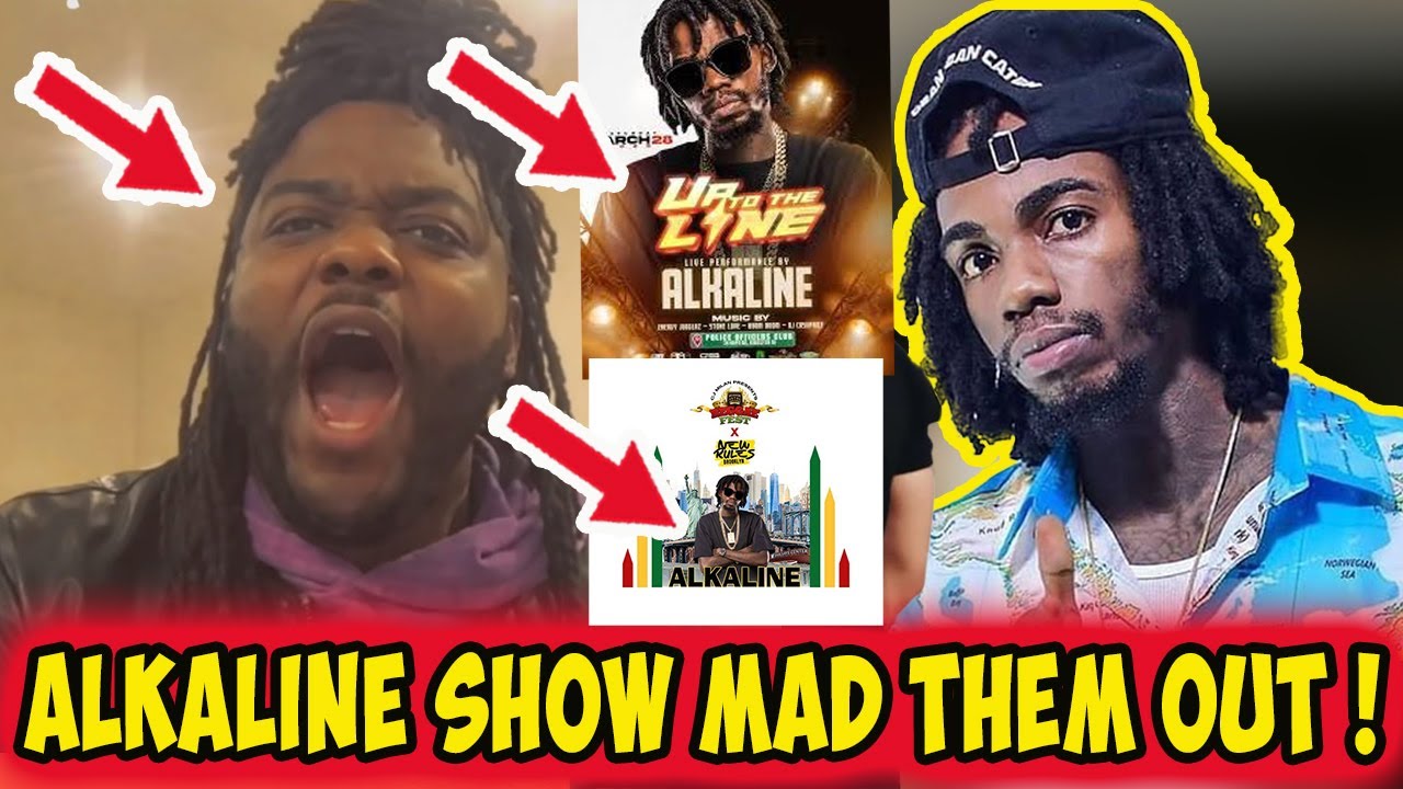 ALKALINE SHOWS MADDING OUT G@ZA MAN, PROMOTER CJ MILLAN CAN'T WORK WITH MAN HIMSELF IN PEACE