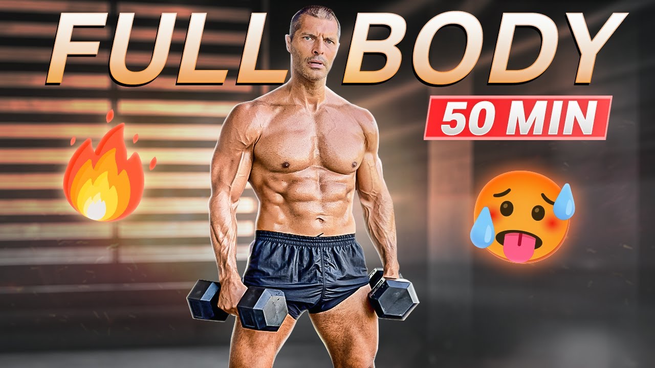 50 Minute Intense Full Body Shred 🔥 Burn 700+ Calories at Home