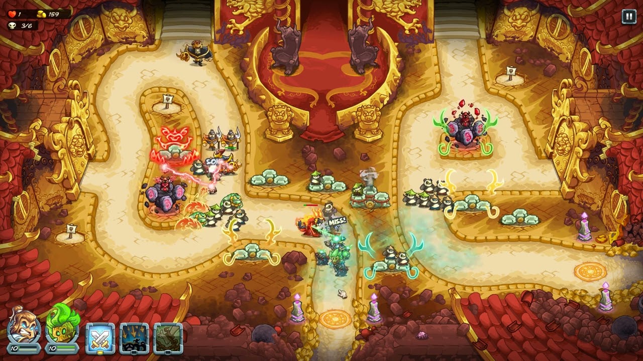 Kingdom Rush Alliance THE DEMON KING STRONGHOLD [impossible] [heroic]