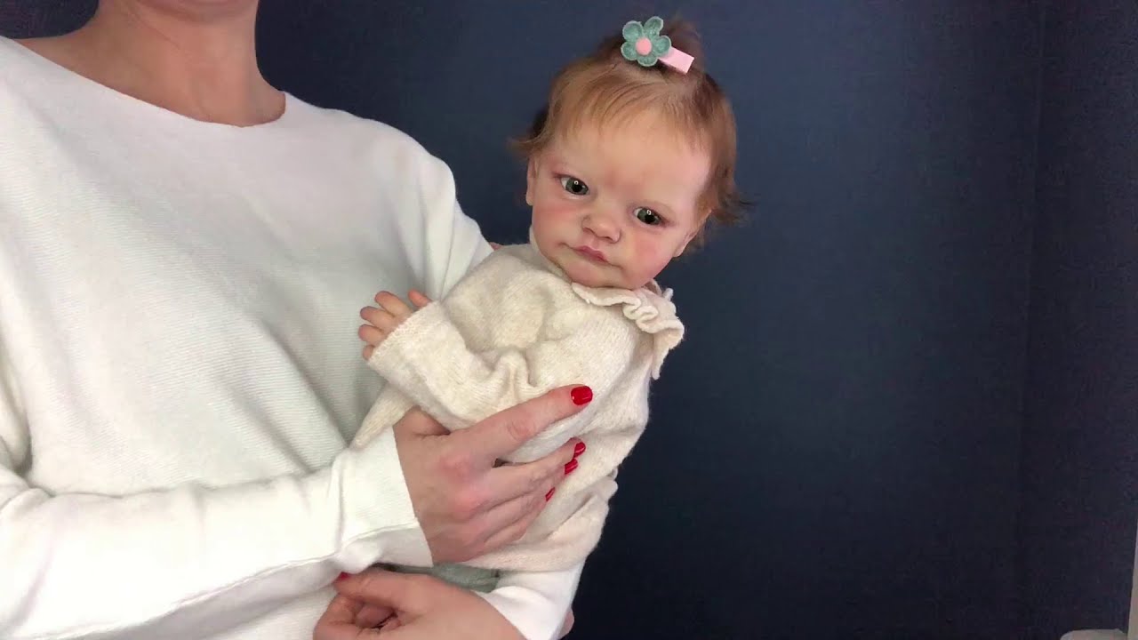 Holding Reborn Karolinka in my arms - True Size of Tobiah by Laura Lee Eagles