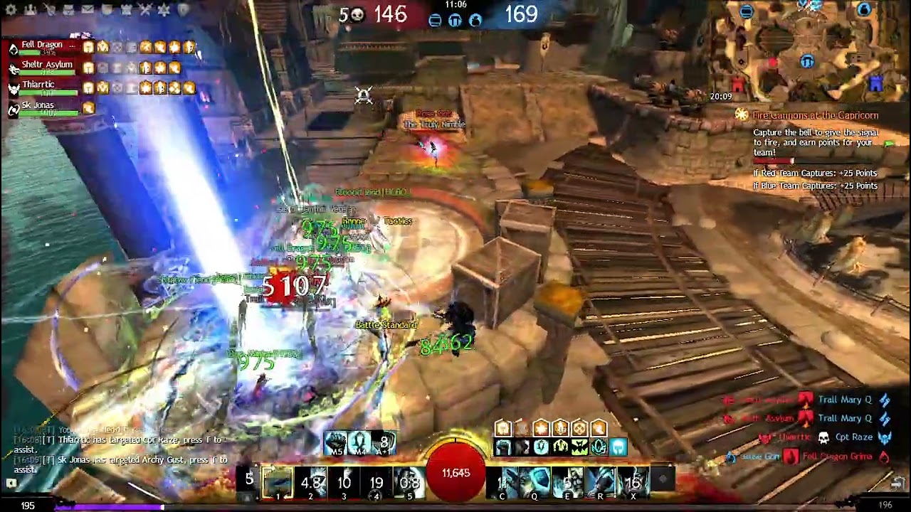 Guild Wars 2 Ranked PvP | Oneshot Core Guardian | 555k DMG!