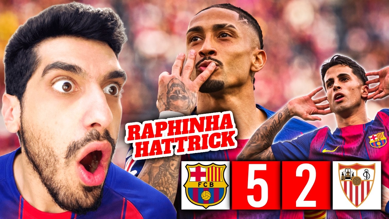 I OWE CANCELO AN APOLOGY… BARCELONA 5-2 SEVILLA REACTION !