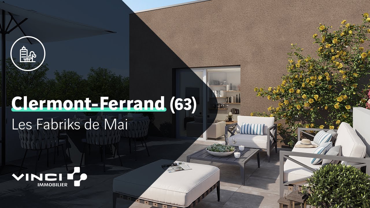 Appartement neuf à Clermont-Ferrand : LES FABRIKS DE MAI | VINCI Immobilier