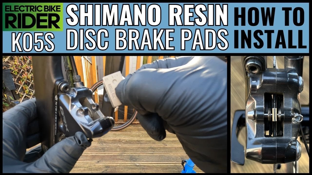 HOW TO INSTALL: SHIMANO K05S RESIN BRAKE PAD | K03S UPGRADE