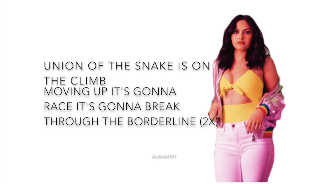 Riverdale 2x11 - Union of The Snake (Lyrics) by Camila Mendes