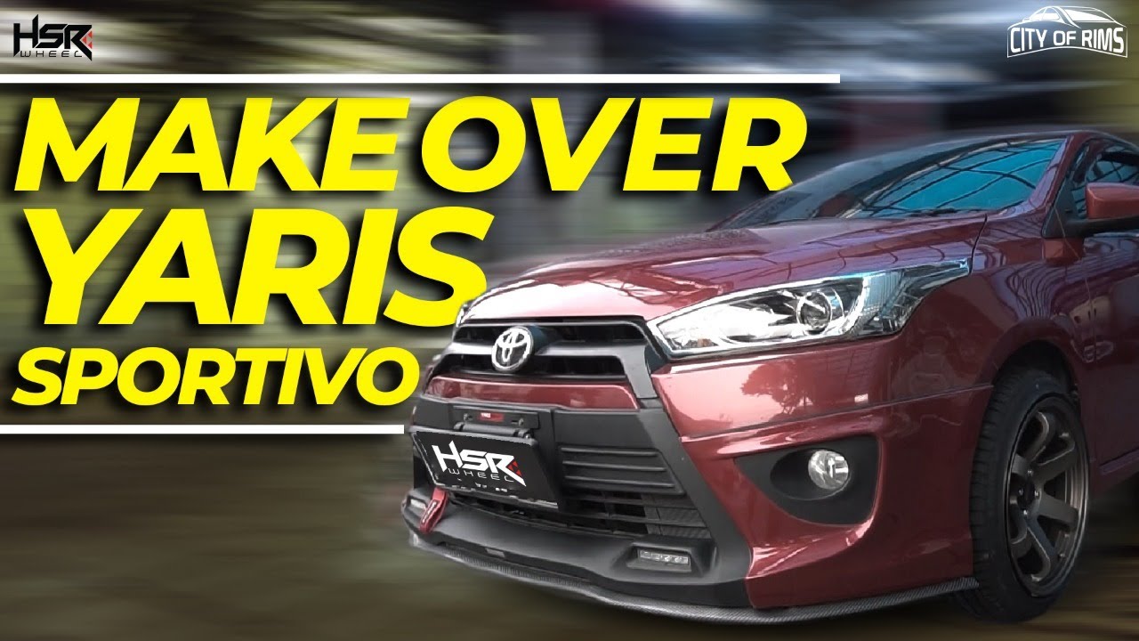 Tips Modifikasi Velg Dan Ban Toyota Yaris Sportivo | City Of Rims ( COR ) - EP 2