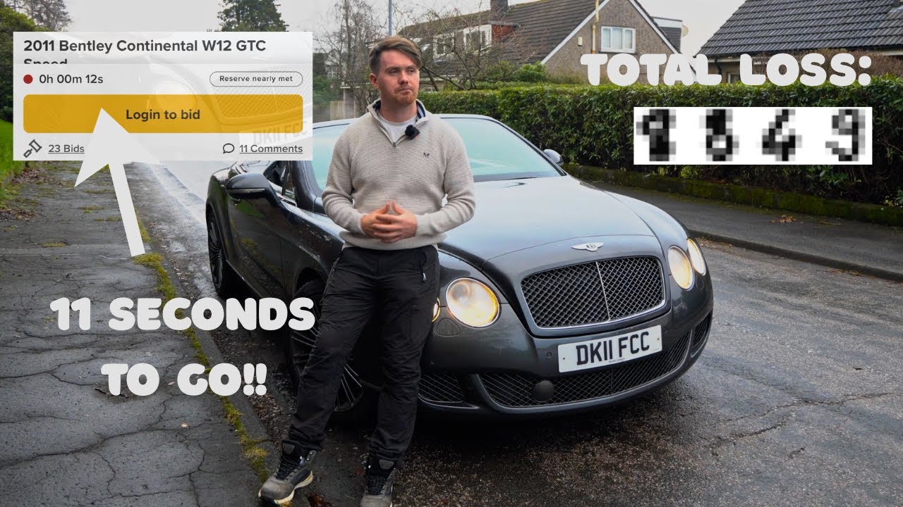 The second hand BENTLEY actually sold??
