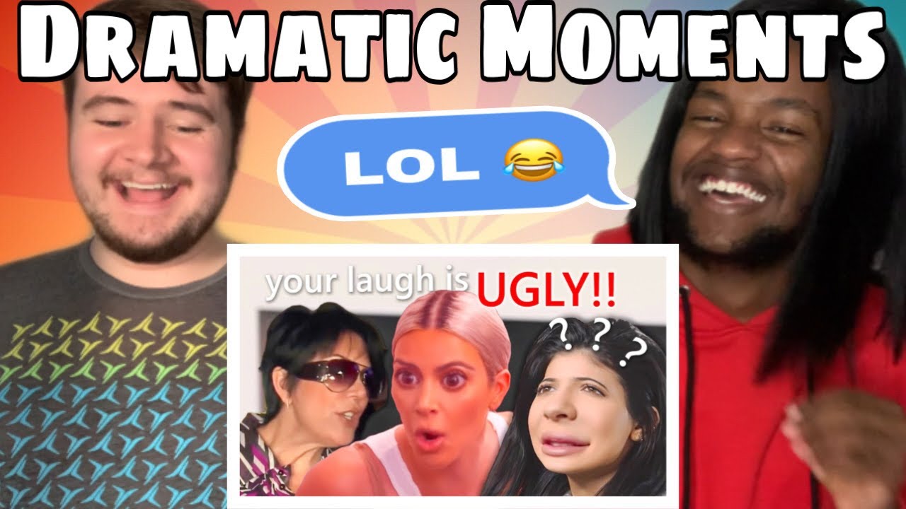 Кардашьяны чрезмерно драматизируют в течение 5 минут подряд РЕАКЦИЯ