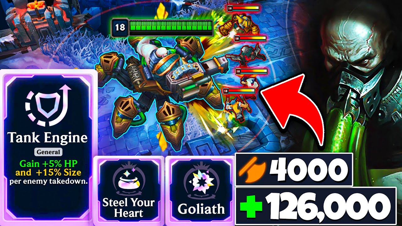 1 in a Trillion Odds: 4,000 AD & 126,000 HP Urgot | ARAM Mayhem