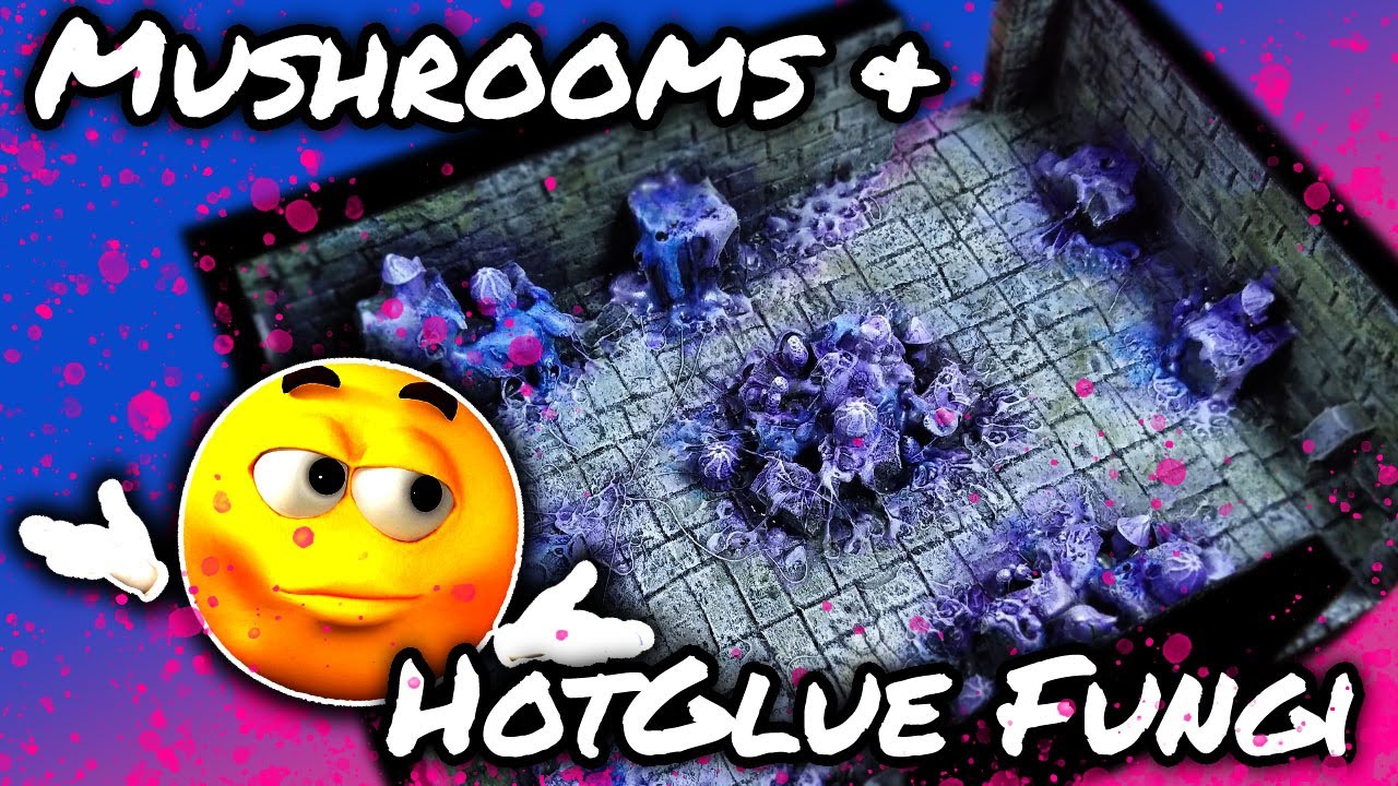 D&D Terrain Building (Mushrooms & Fungi for Building a Dungeon Ep12)
