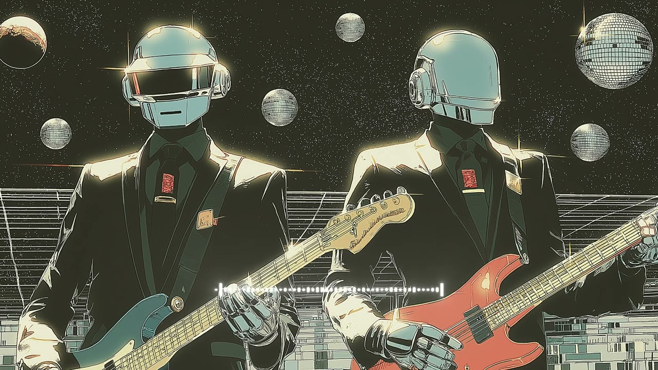 Daft Punk Illuminated Machines🪩🤖 | Chill Disco, Electro Funk, Retro Groove Playlist
