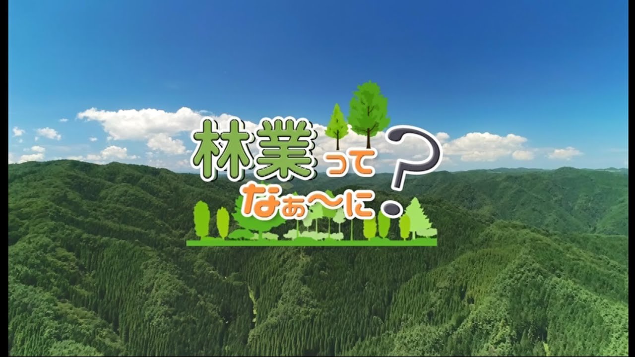 いわき産木材利用推進事業　ＰＲ動画　『林業って、なあ～に？』