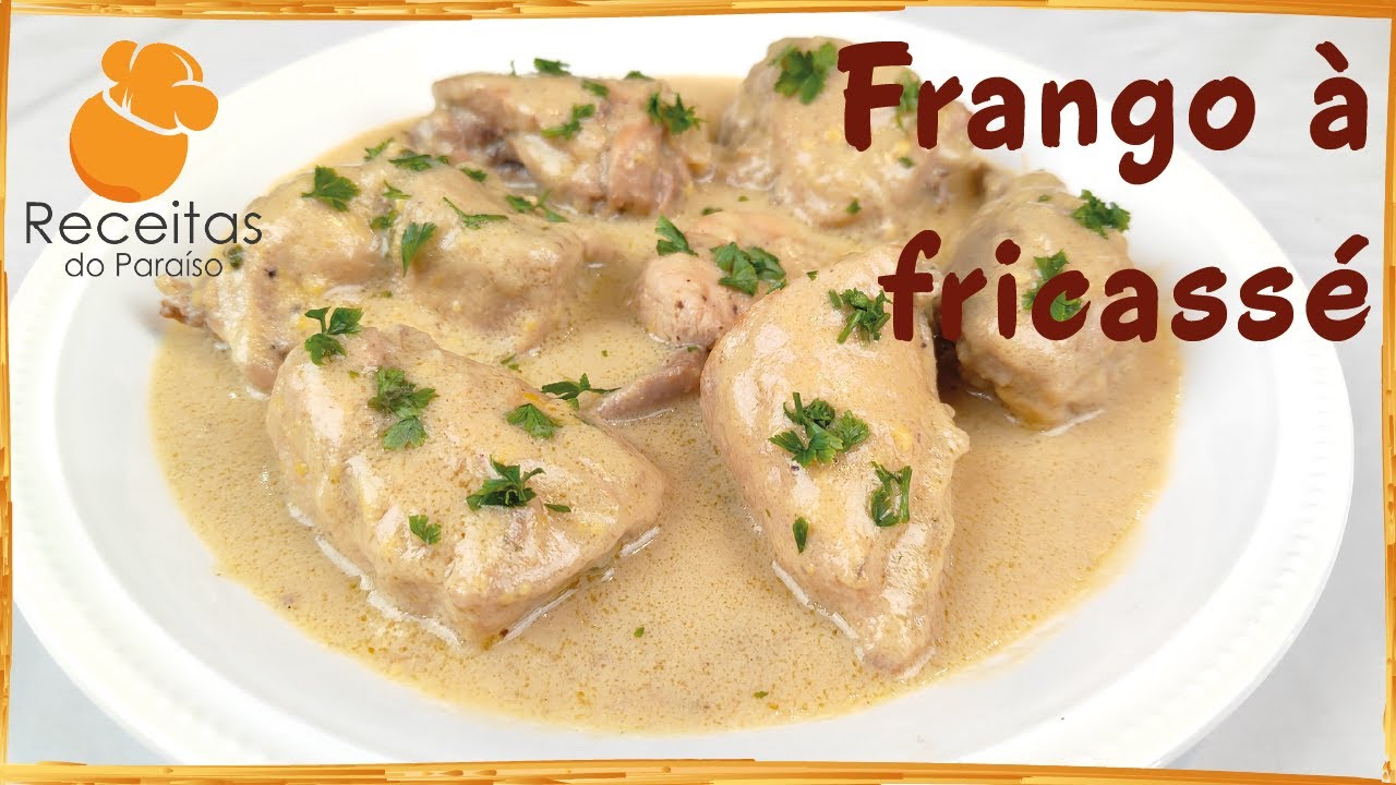 FRANGO À FRICASSÉ (Uma especialidade! Experimente e não se vai arrepender) | 🍎  Receitas do Paraíso