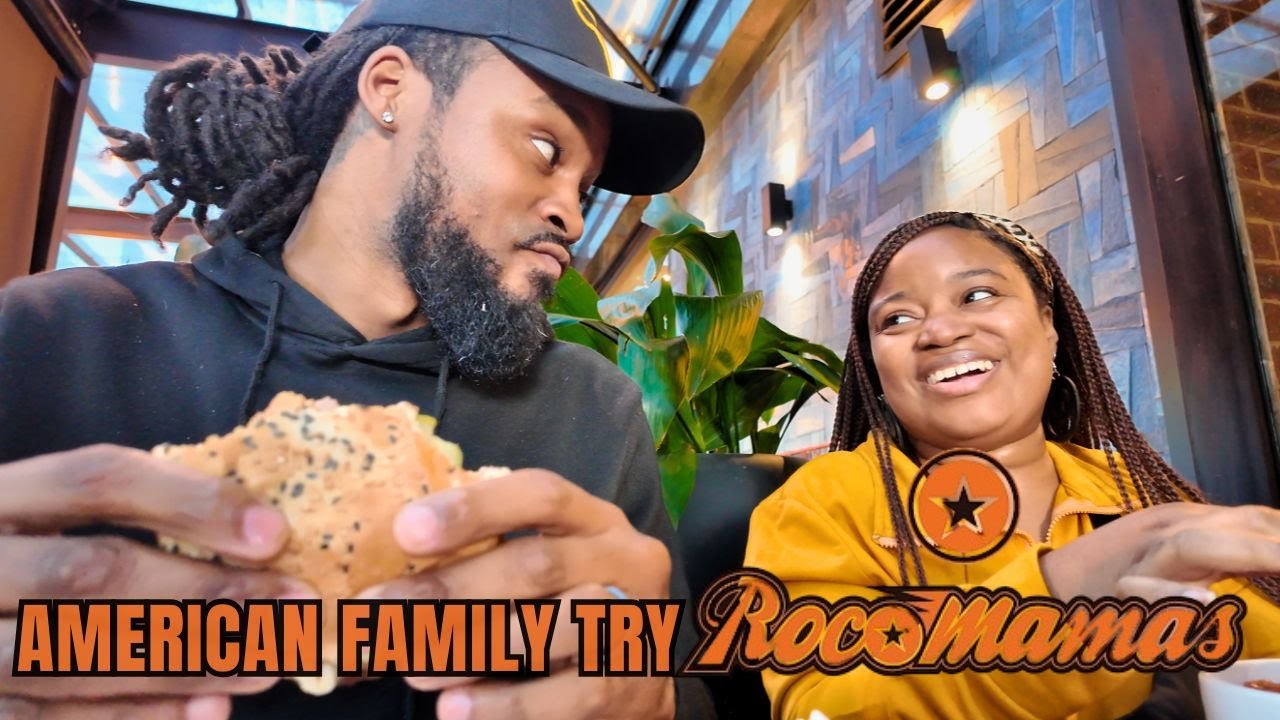 American Family Try RocoMamas For The First Time in South Africa | The Demouchets ABROAD Ep 20