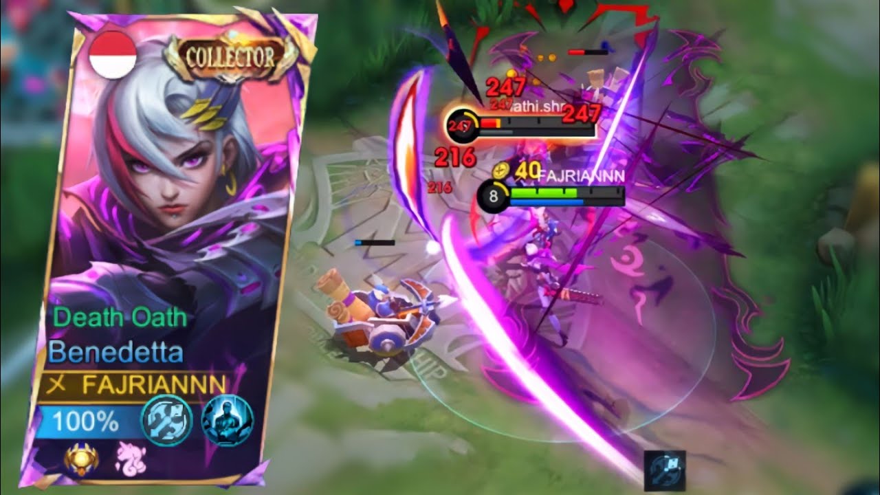 TOP GLOBAL BENEDETTA | BENEDETTA EXP ROTATION | BENEDETTA GAMEPLAY MOBILE LEGENDS