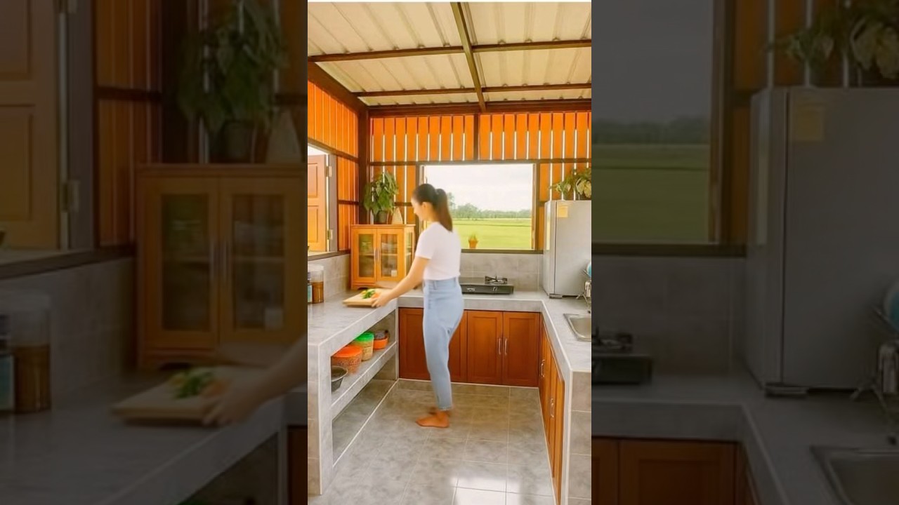 So beautiful kitchen 