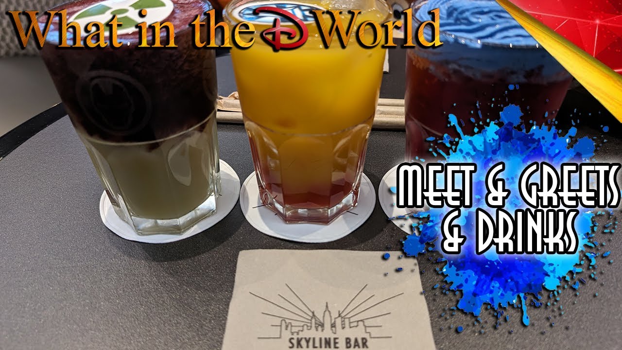 Disneyland Park & drinks at the Skyline Bar in Disneyland Paris