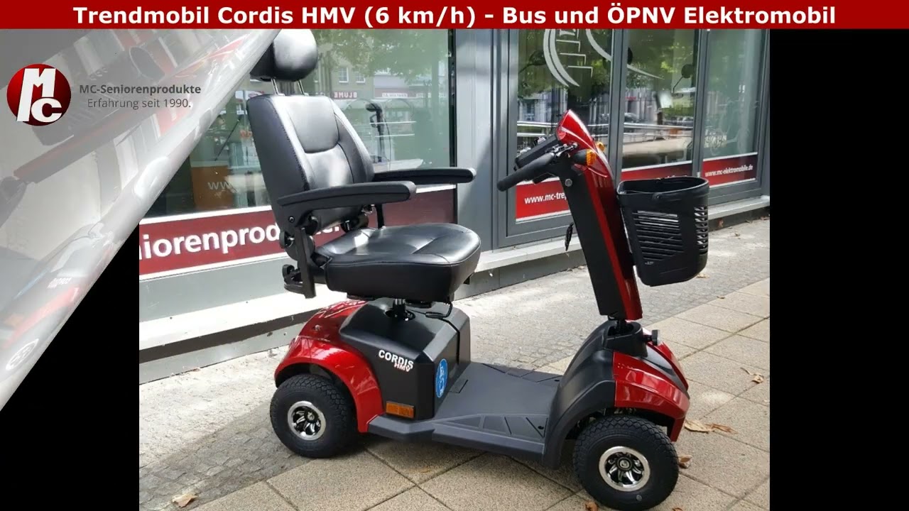 Kurzvorstellung: Trendmobil Cordis HMV 6 km/h - Bus und ÖPNV Elektromobil