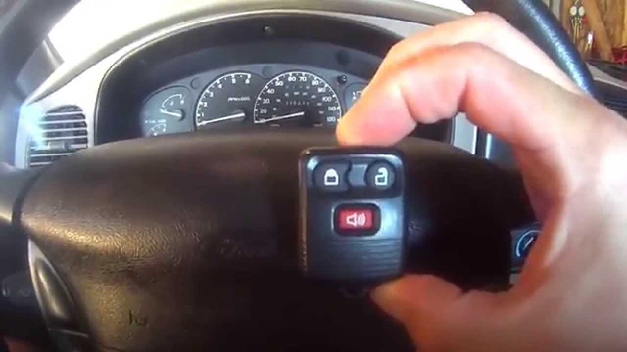 Ford 3 Button Key FOB Programming