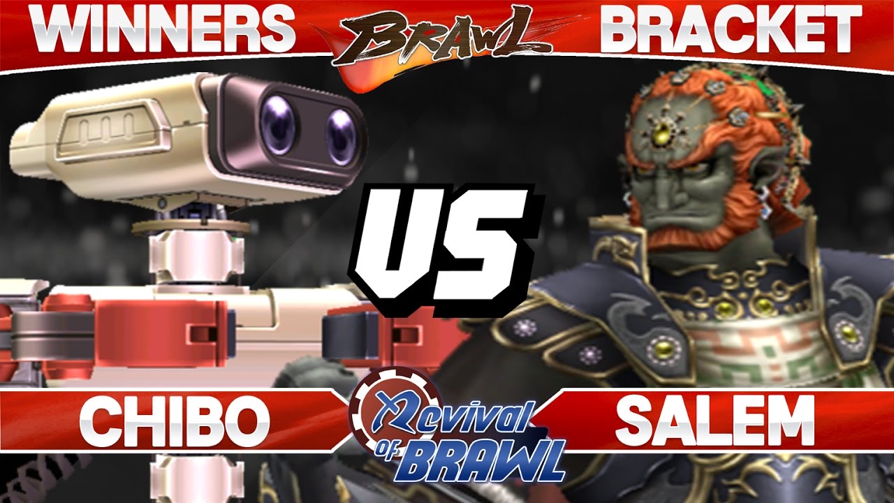 Revival of Brawl - Chibo (ROB) vs Salem (Ganondorf) - SSBB Mid Tiers Winners - Smash Brawl