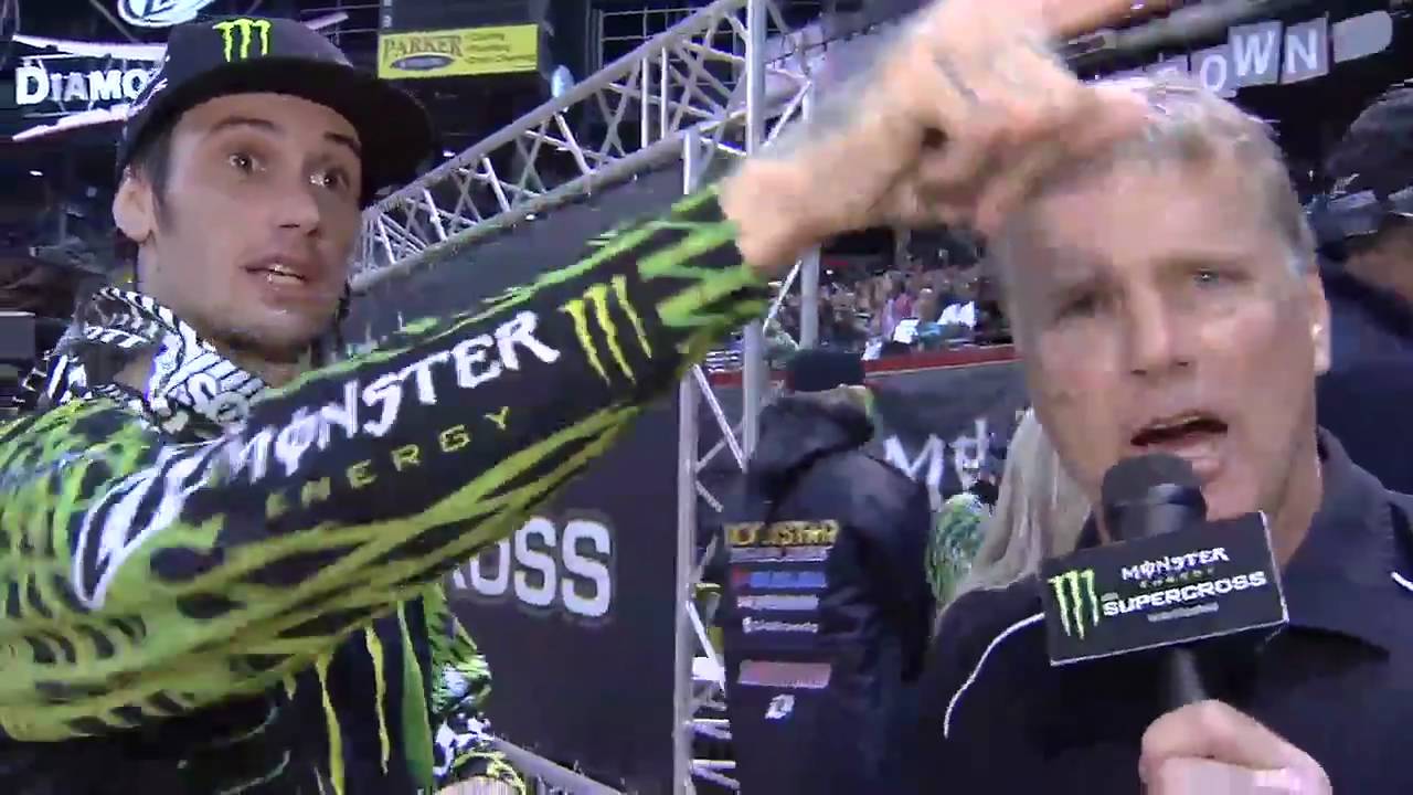 Supercross - Phoenix 2011 - Josh Hansen's Finish Line Interview