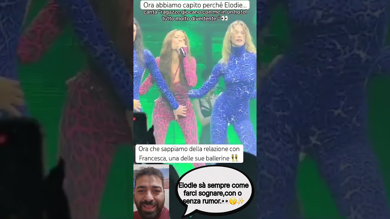 Elodie e Francesca: Il dettaglio sul palco che conferma tutto?🕵️‍♀️✨ 