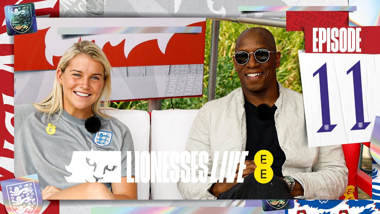 Russo Talks Dream Goal & Squad Drip with Ian Wright 🤩 | Ep.11 | Lionesses Live connected by EE