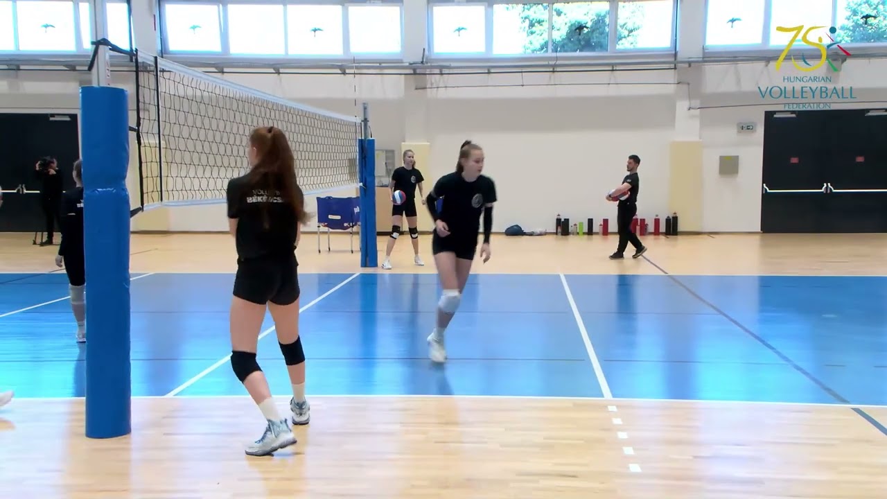 Nagy Attila: Gyakorlati bemutató: csapatjáték gyakorlása mezőnyvédekezésből U17 korosztályban.