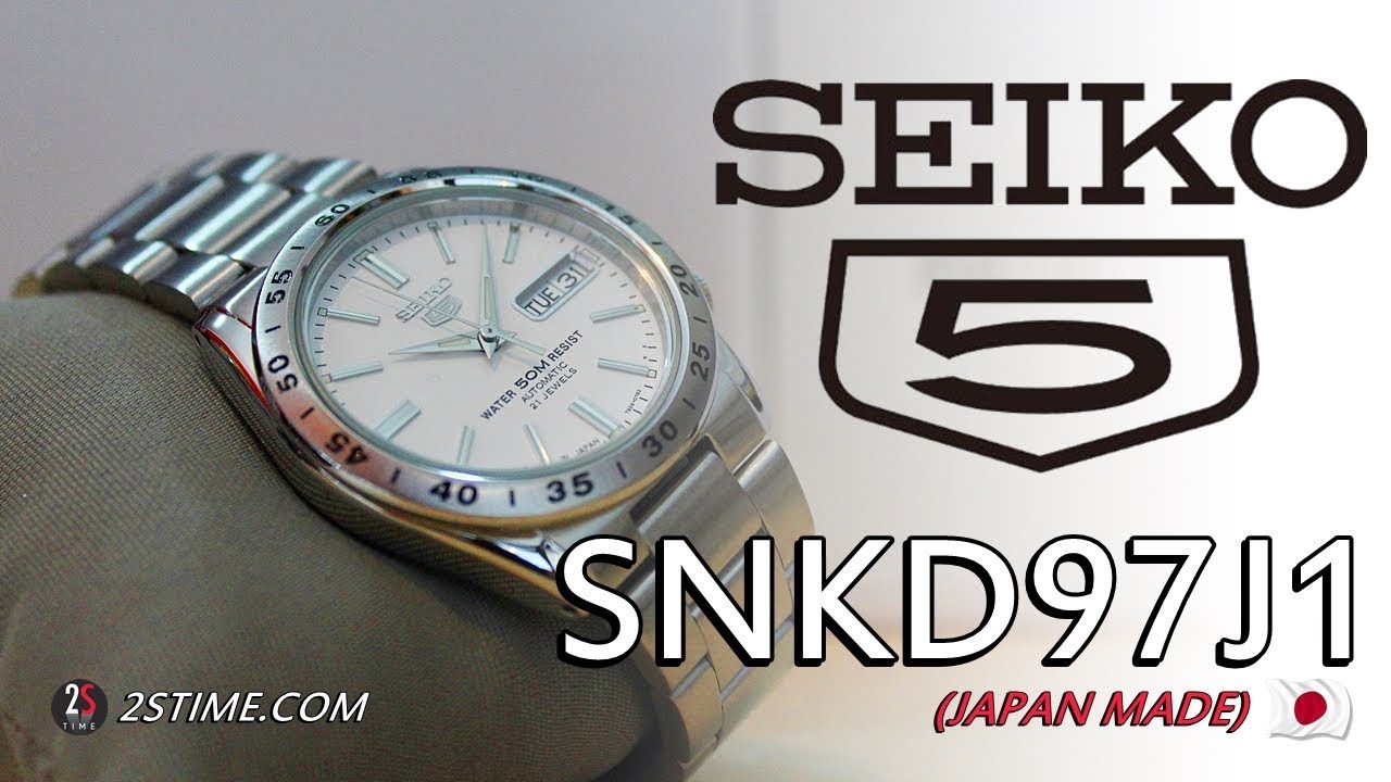 SEIKO 5 Series SNKD97J1 - A Beautiful Dress Watch Under 150