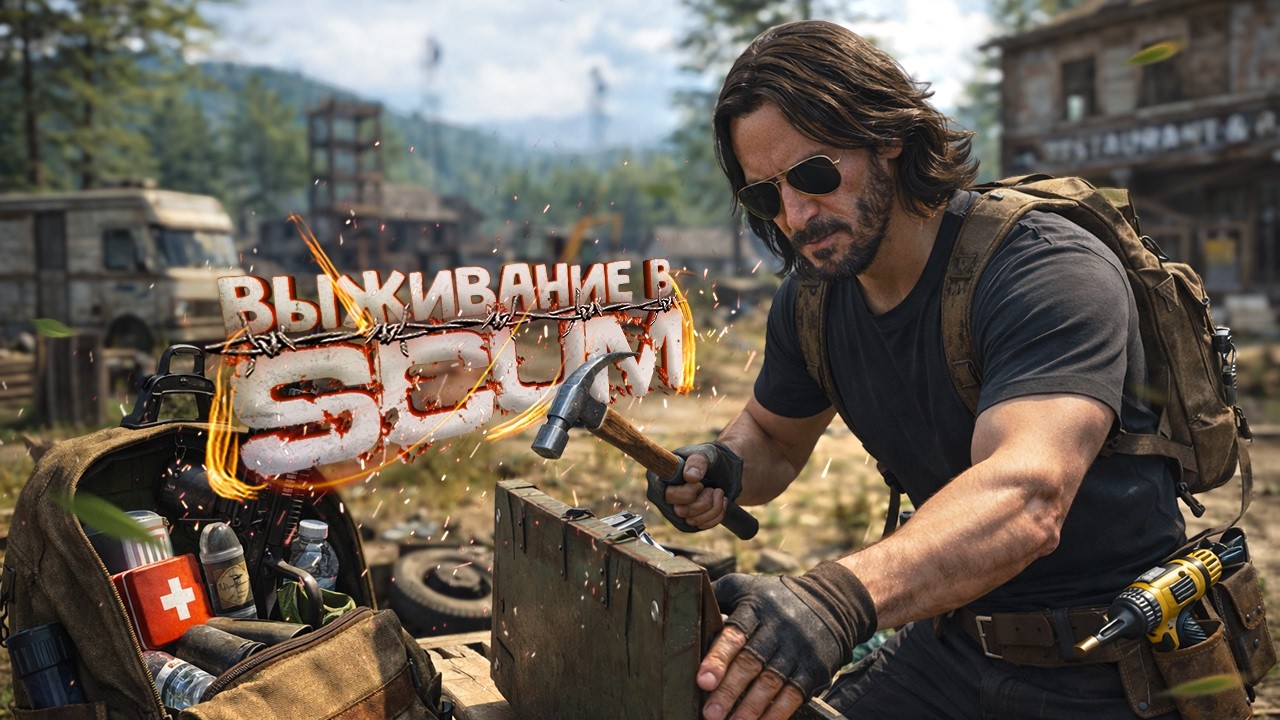 Добыча ресурсов для базы в SCUM