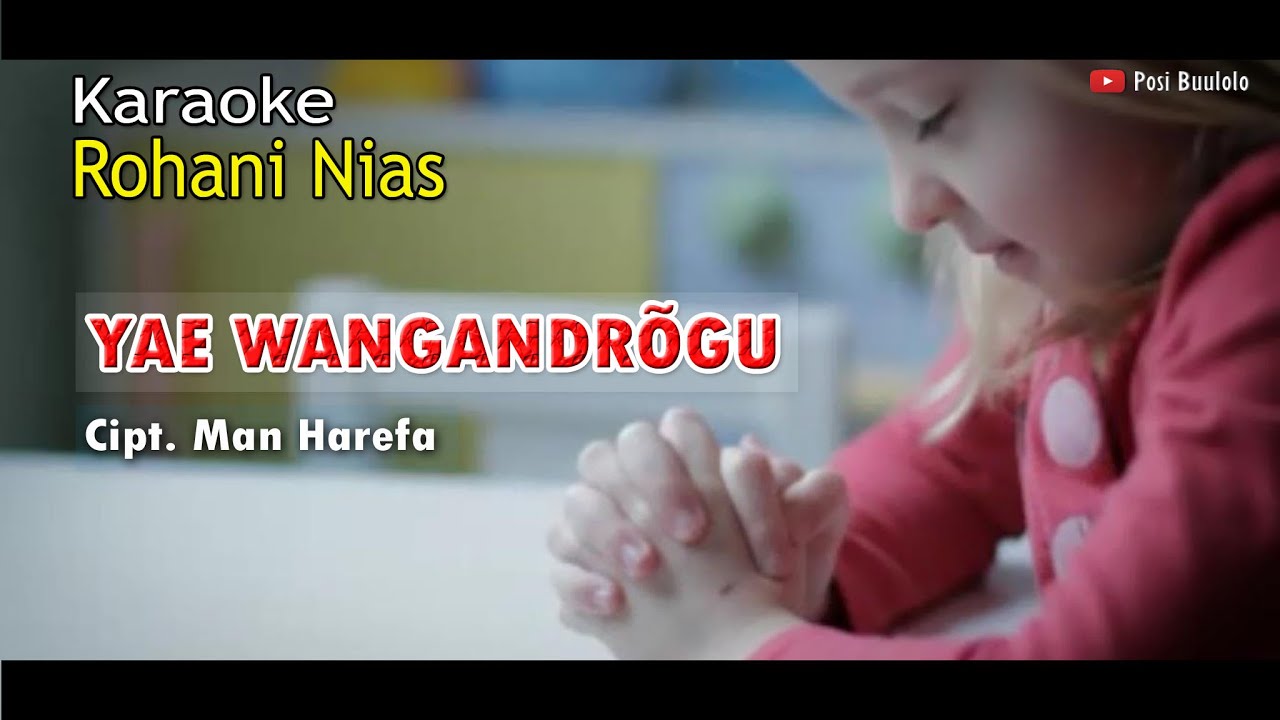 Karaoke - Yae Wangandrogu (Cover Lirik)