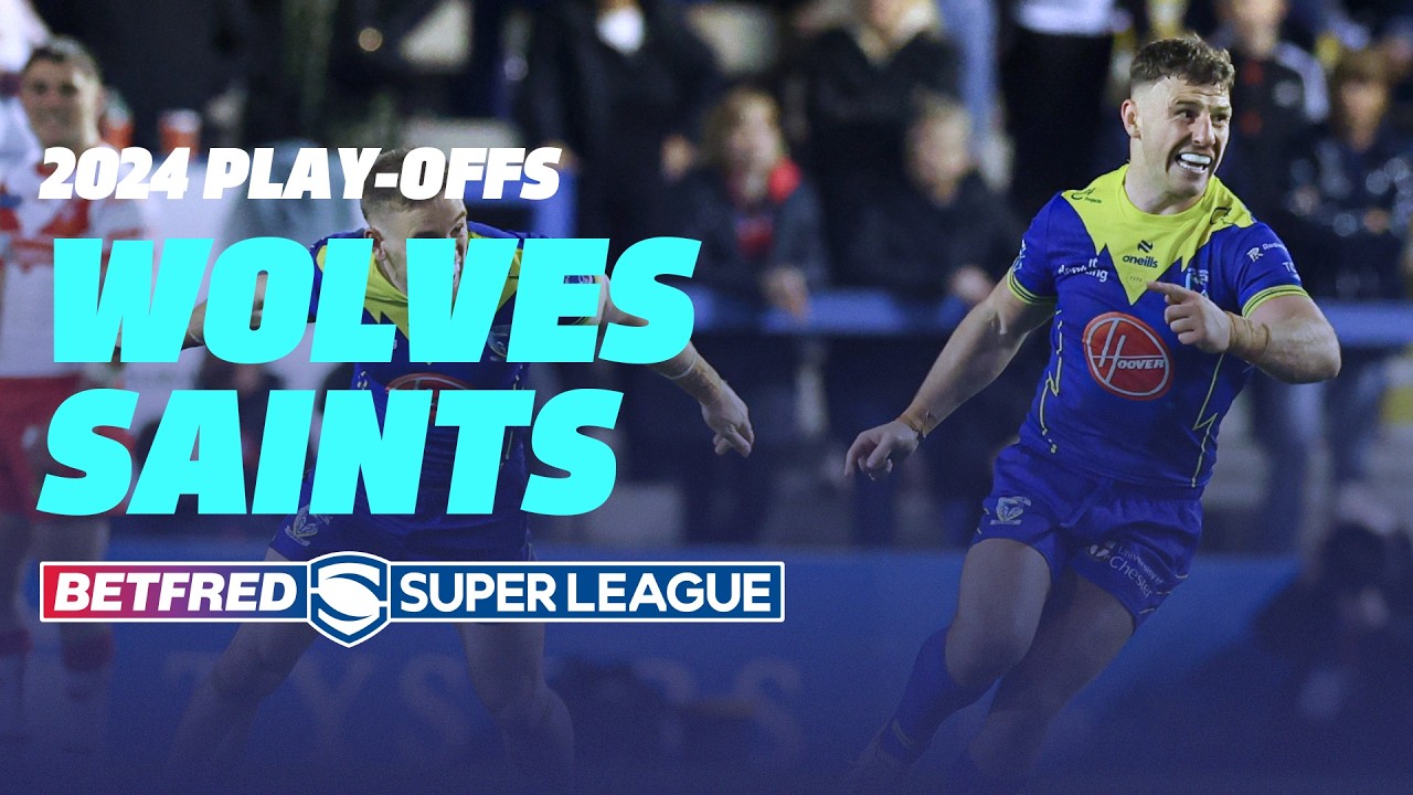 Golden point DRAMA | Warrington Wolves v St Helens | 2024 Play-Offs