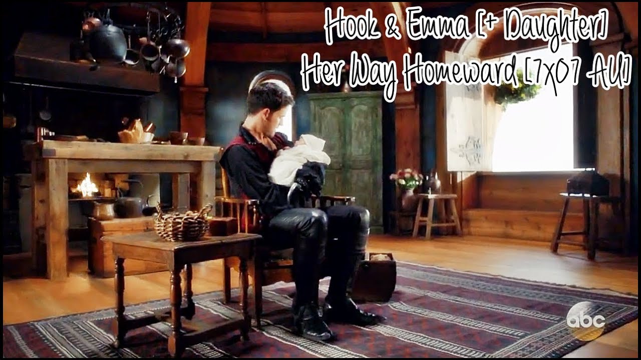 Hook & Emma [+ Daughter] || Her Way Homeward [7x07 AU].