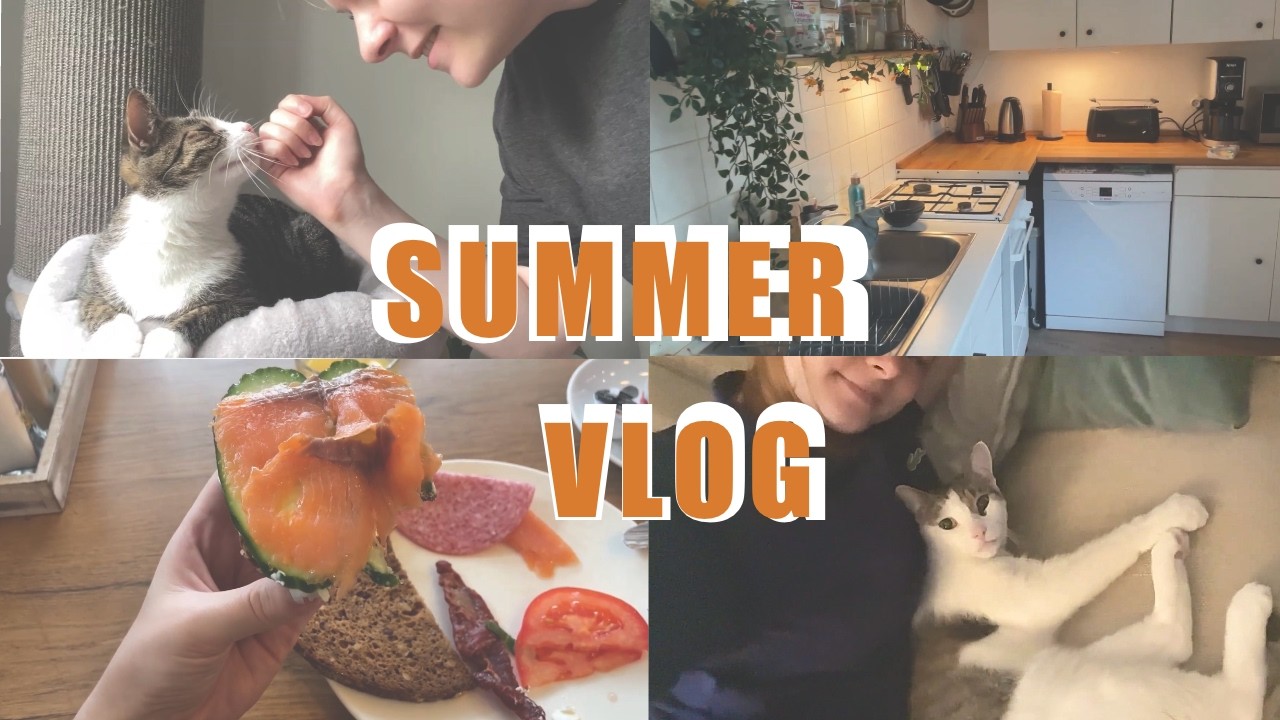 verspäteter Sommervlog 2025 | Allein zu Hause | Clean with me