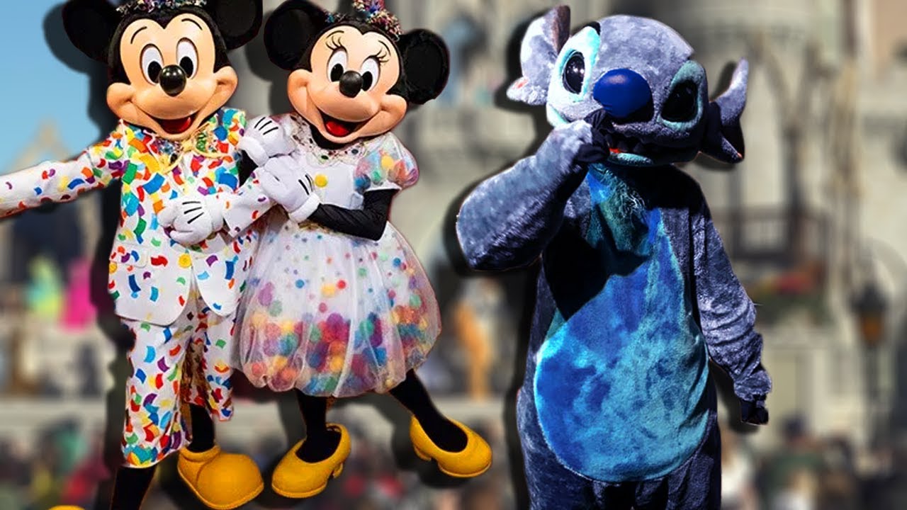 Стич принимает участие в приветственном шоу в Walt Disney World!